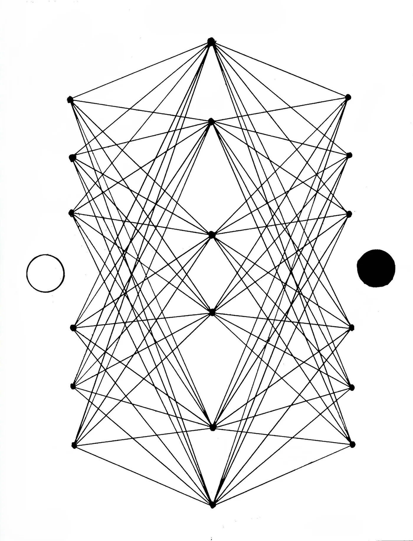 Automatic drawing 24 by Patrice Blouin