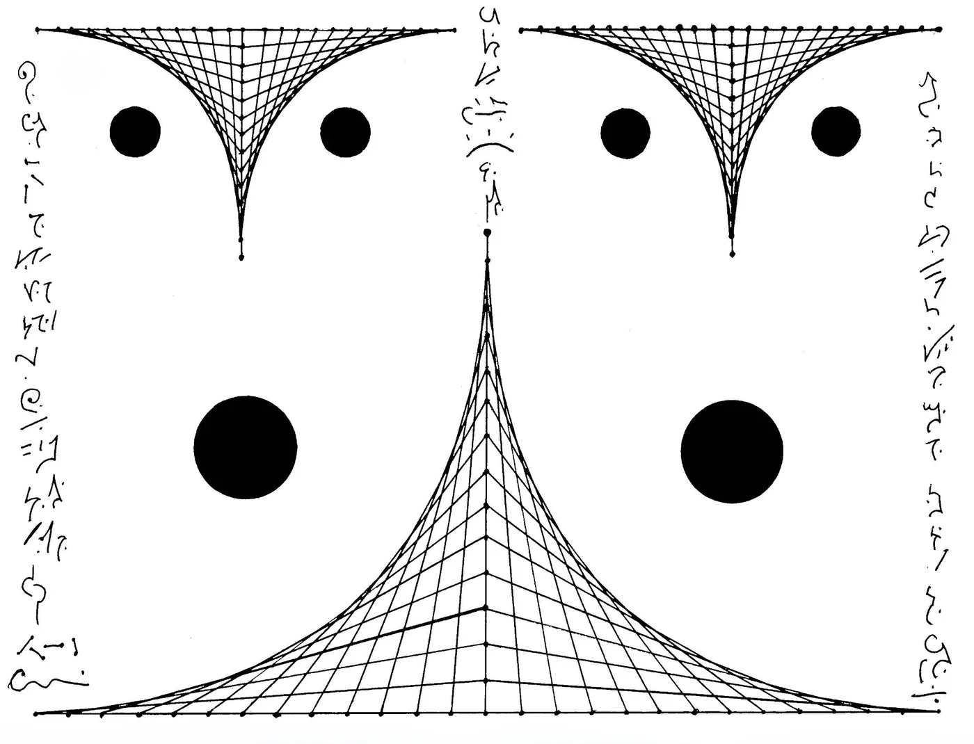 Automatic drawing 27 by Patrice Blouin