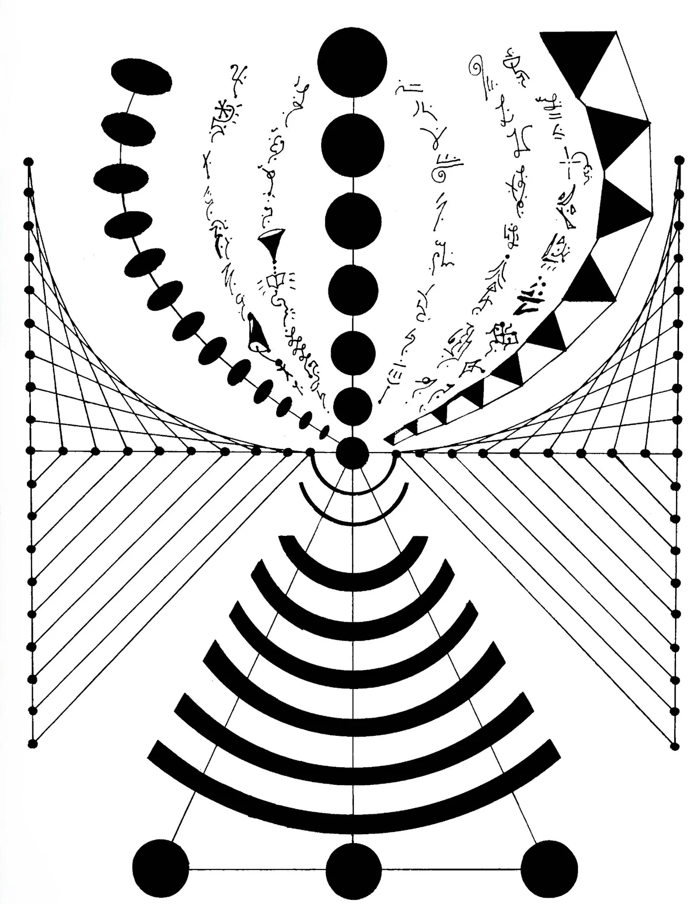Automatic drawing 41 by Patrice Blouin