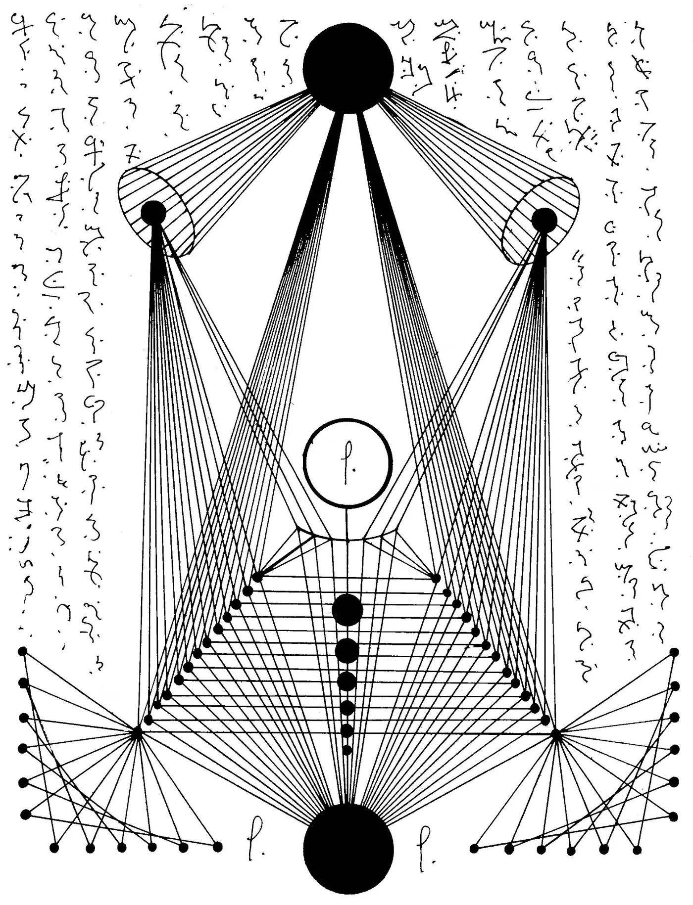 Automatic drawing 47 by Patrice Blouin