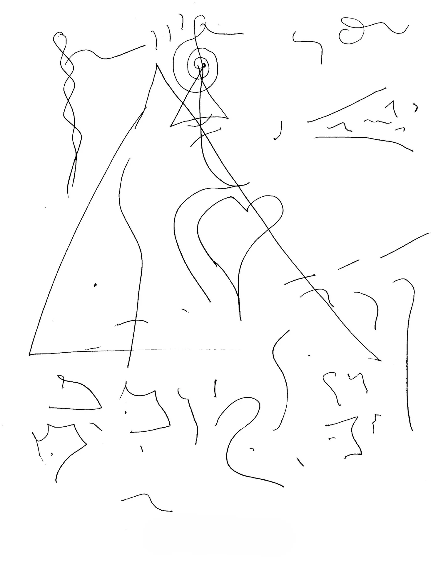 Automatic drawing 01 by Patrice Blouin