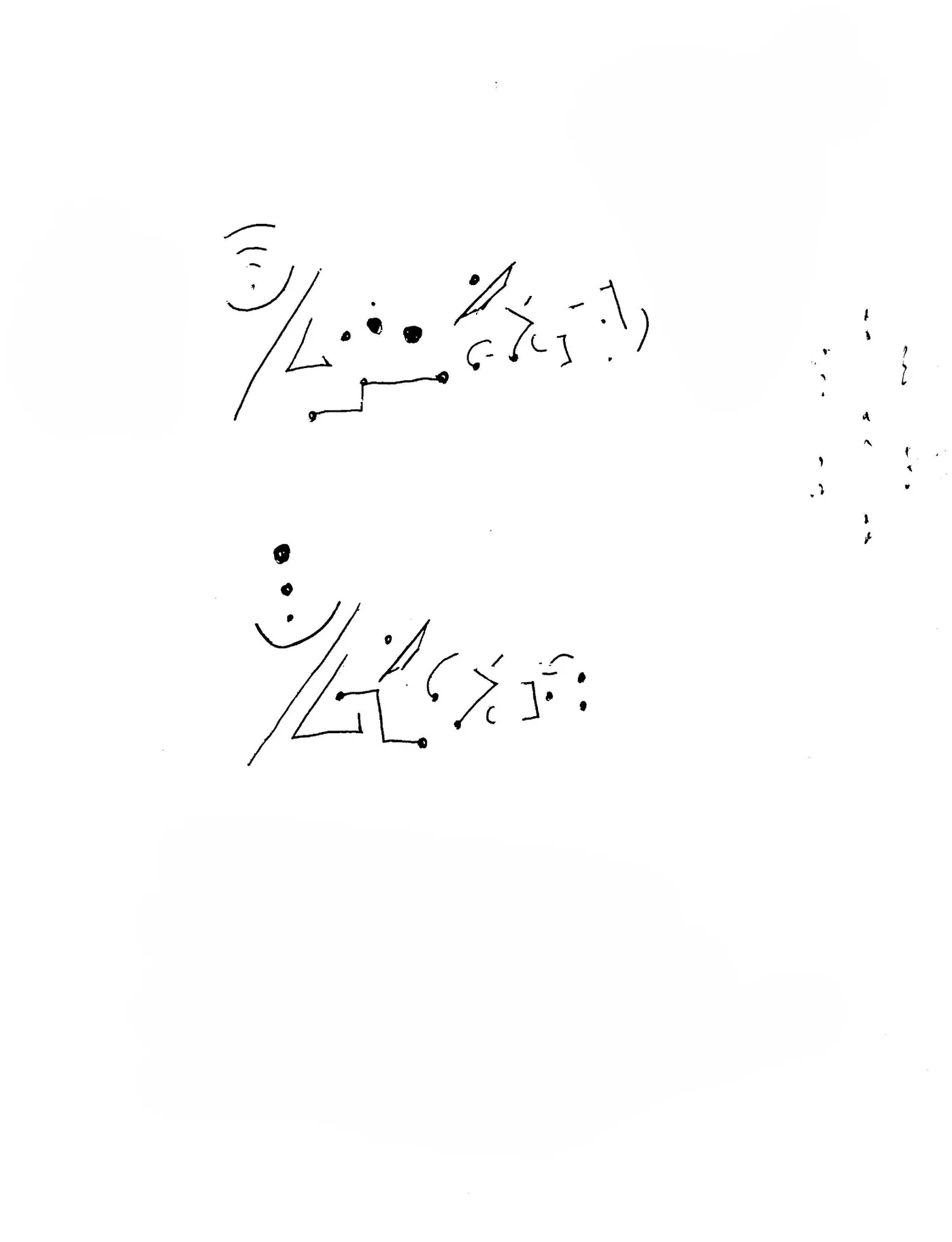 Automatic drawing 12 by Patrice Blouin