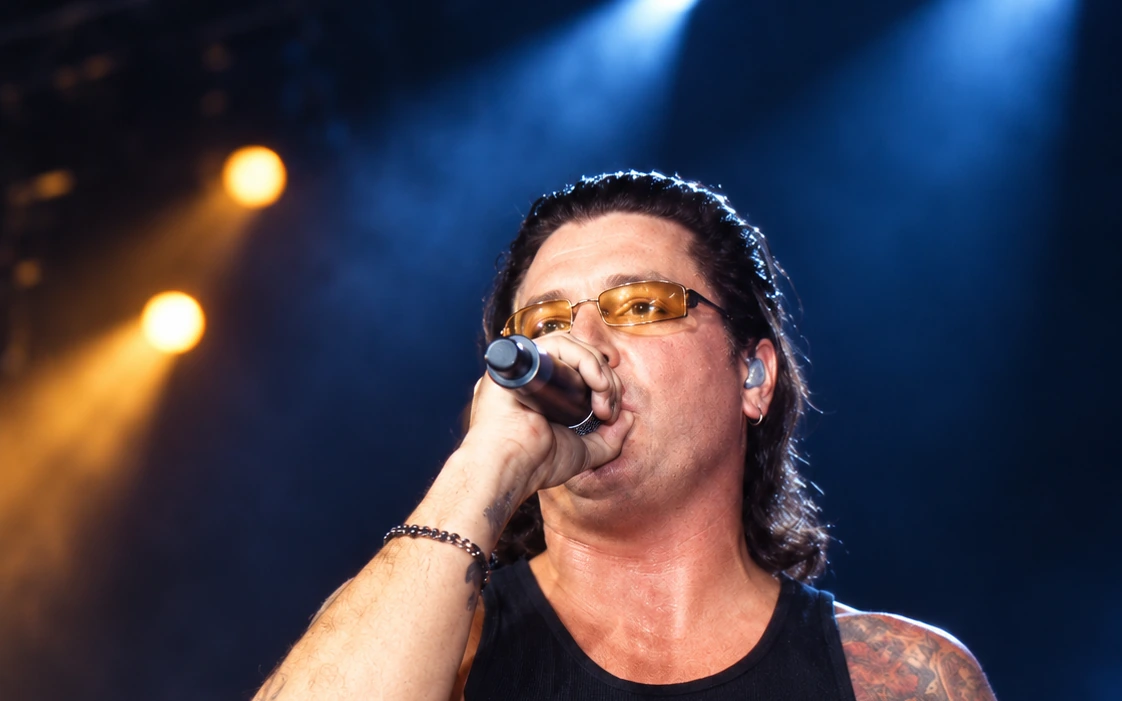 Patrice Blouin performing during his professional production years